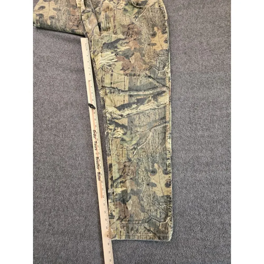 Wrangler Pro Gear Vtg Y2K Mossy Oak Breakup Camo Jeans Mens Sz 36x32 Gorpcore